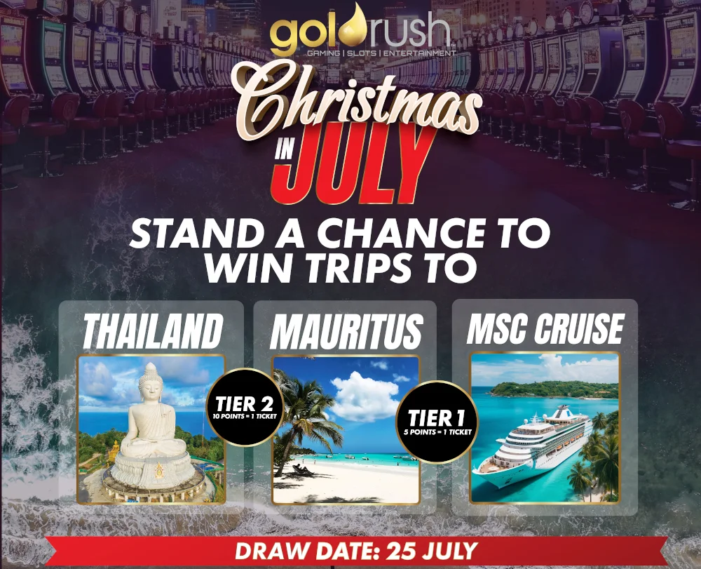 Christmas in July Richards Bay, Winter Nights, Big Wins